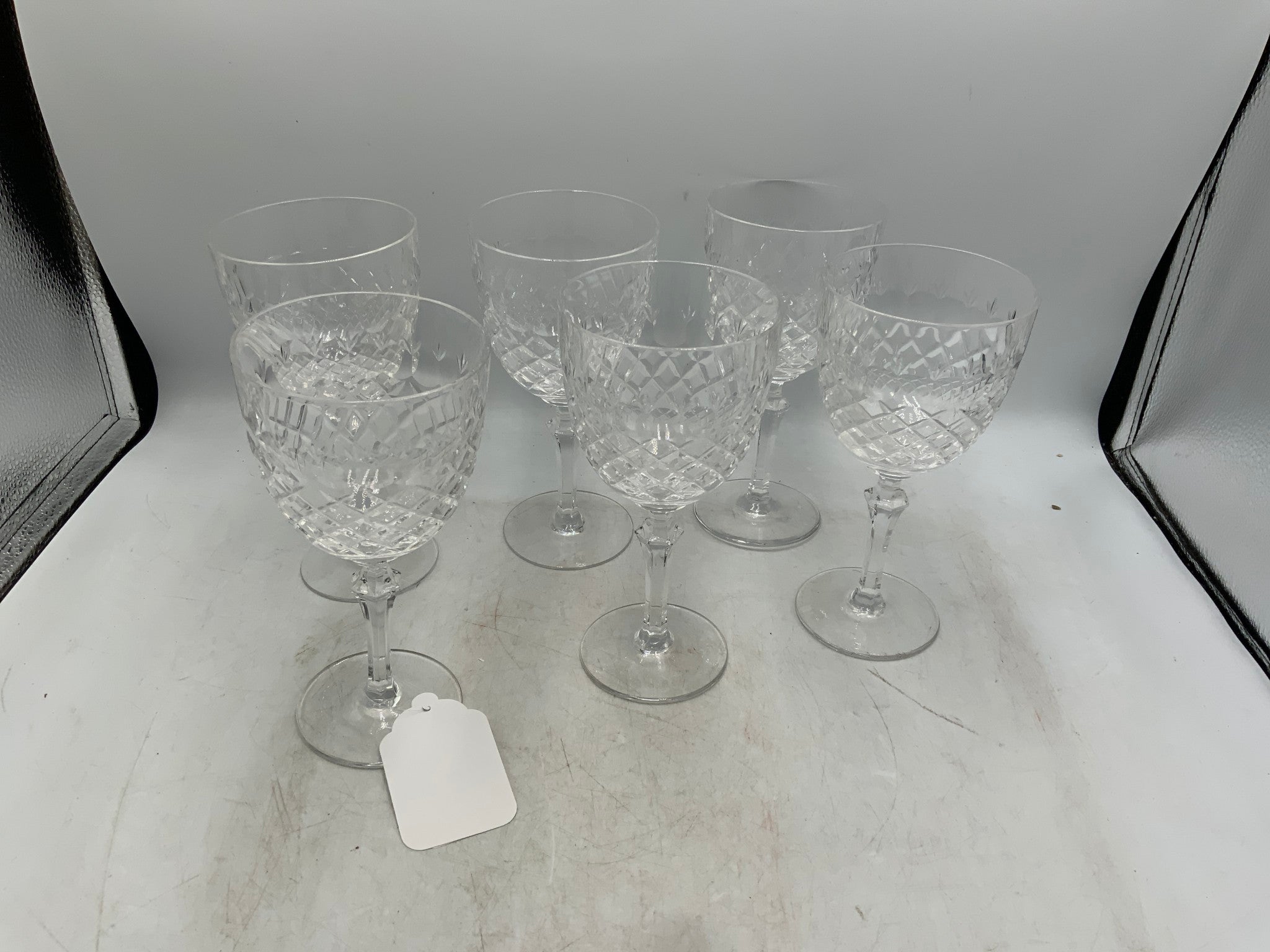 Crystal Wine Glasses Set of 6